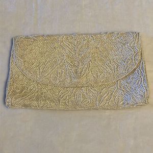 Vintage Wedding Clutch • Bags By Josef • Hand Beaded In Japan
